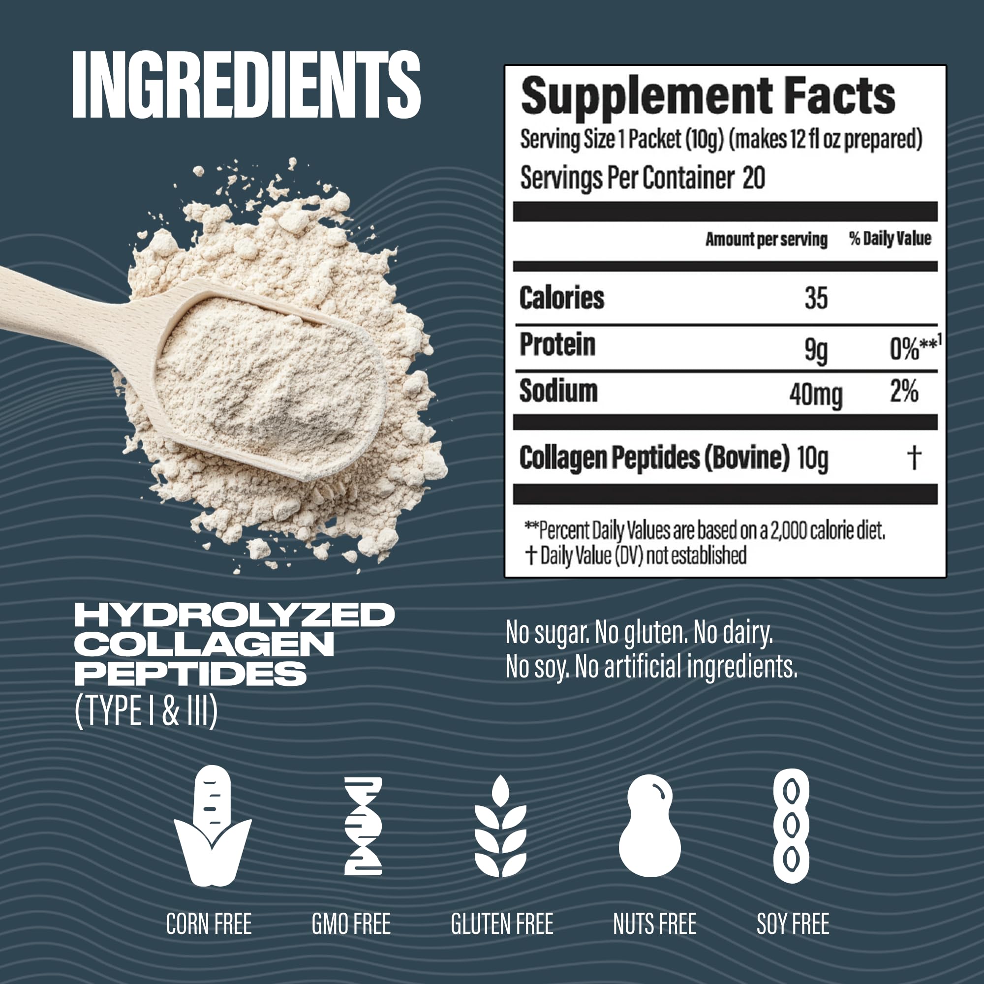 BUBS Naturals Collagen Protein Powder 200g packaging