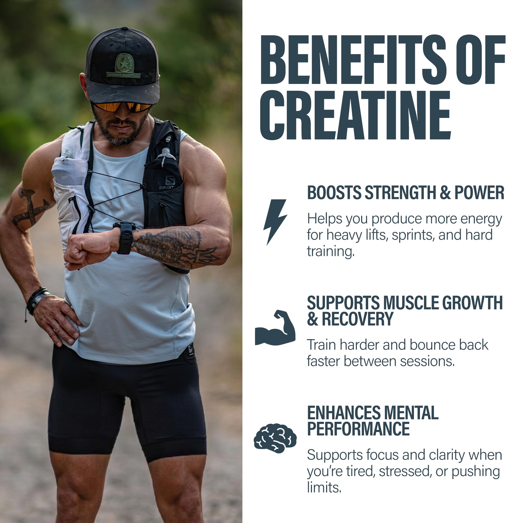 BUBS Naturals Creatine Monohydrate 450g nutritional information