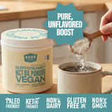 BUBS Naturals MCT Oil Powder 241g in a smoothie