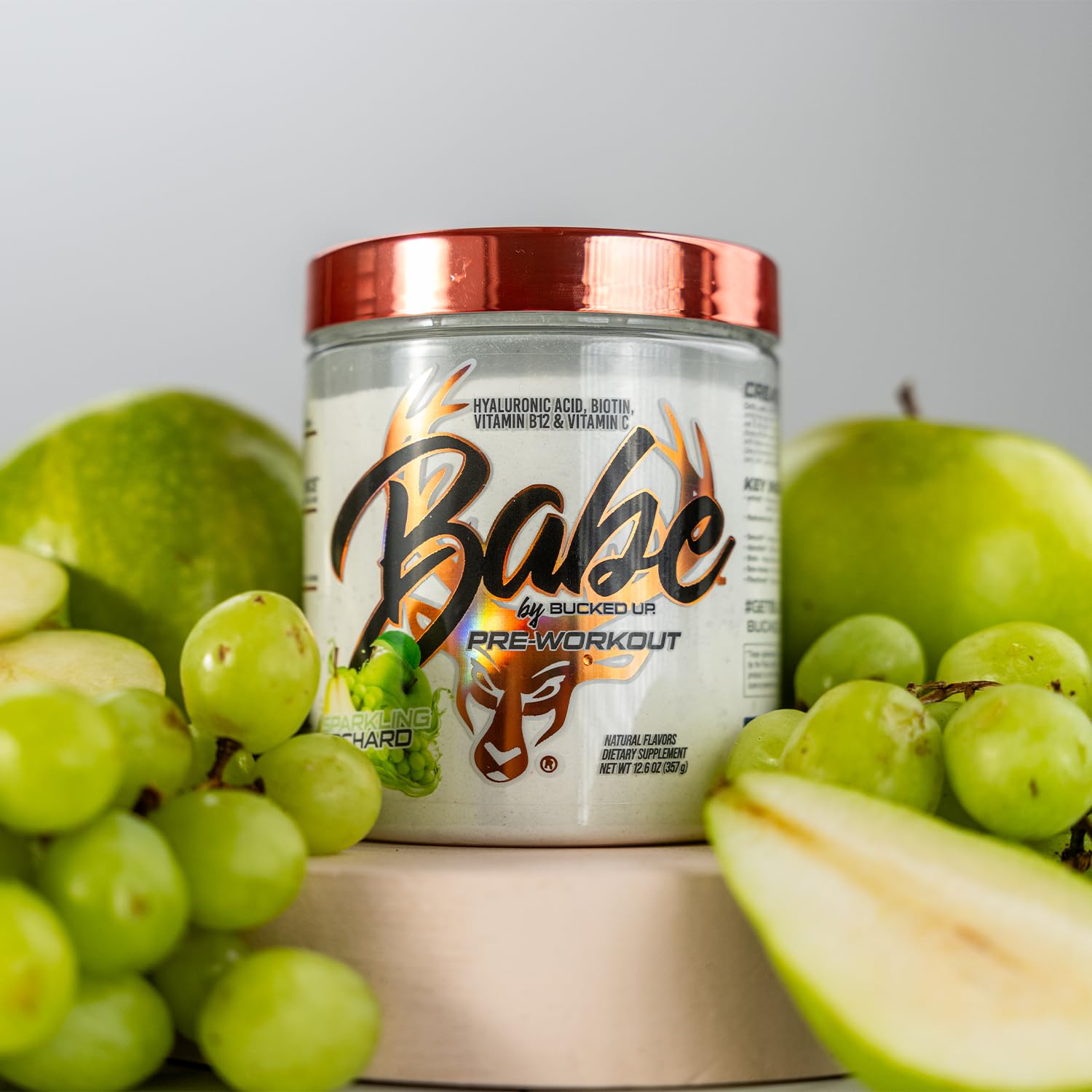 Bucked Up Babe Pre-Workout Powder 422g lifestyle scene