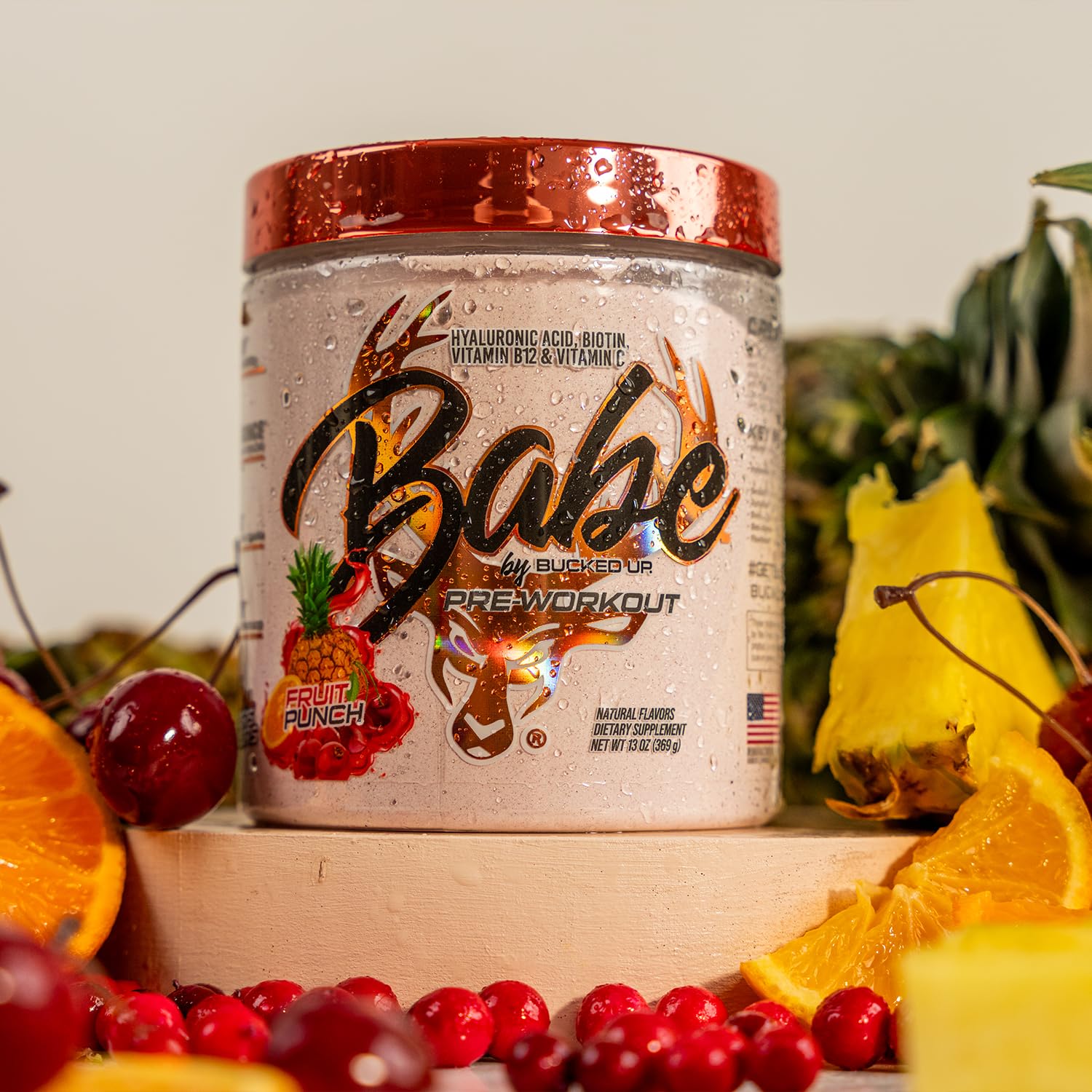 Bucked Up Babe Pre-Workout Powder 442g ingredient list