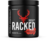 Bucked Up BCAA 2-1-1 Blood Raz flavour tub front view