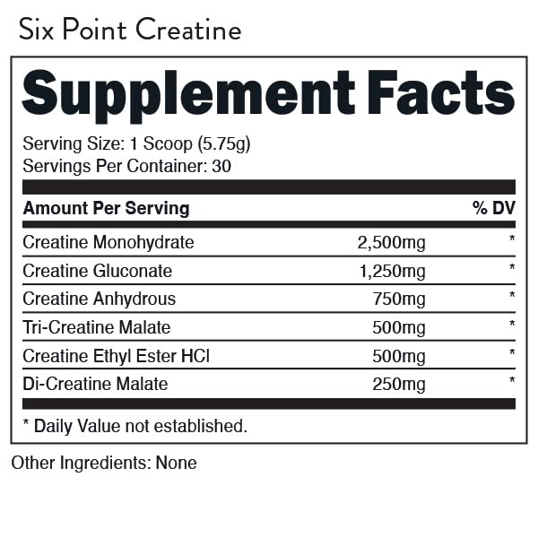 Bucked Up Creatine Blend 136g unflavoured powder in a glass