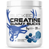 Bucked Up Creatine Gummy Bucks Blue Blast front view