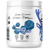 Bucked Up Creatine Gummy Bucks Blue Blast gummies in hand