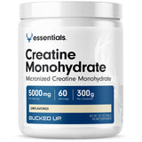 Bucked Up Creatine Monohydrate 300g front view with packaging