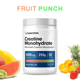 Bucked Up Creatine Monohydrate Powder 423g side view
