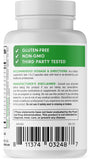Bucked Up Multi-Enzymes bottle with capsules on a table