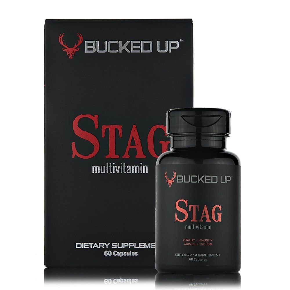 Bucked Up Multivitamins for Men 100g front view