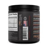 Bucked Up OG BCAA Powder 340g Apple Jacked flavour in a glass of water