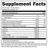 Bucked Up OG BCAA Powder 340g Apple Jacked flavour side view