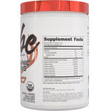 Bucked Up Organic Greens Powder 408g side view