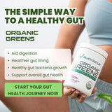 Bucked Up Organic Greens Superfood Powder 399g lifestyle scene