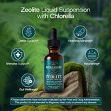 BUCKLEBURY Chlorella Liquid Suspension 28g bottle side view