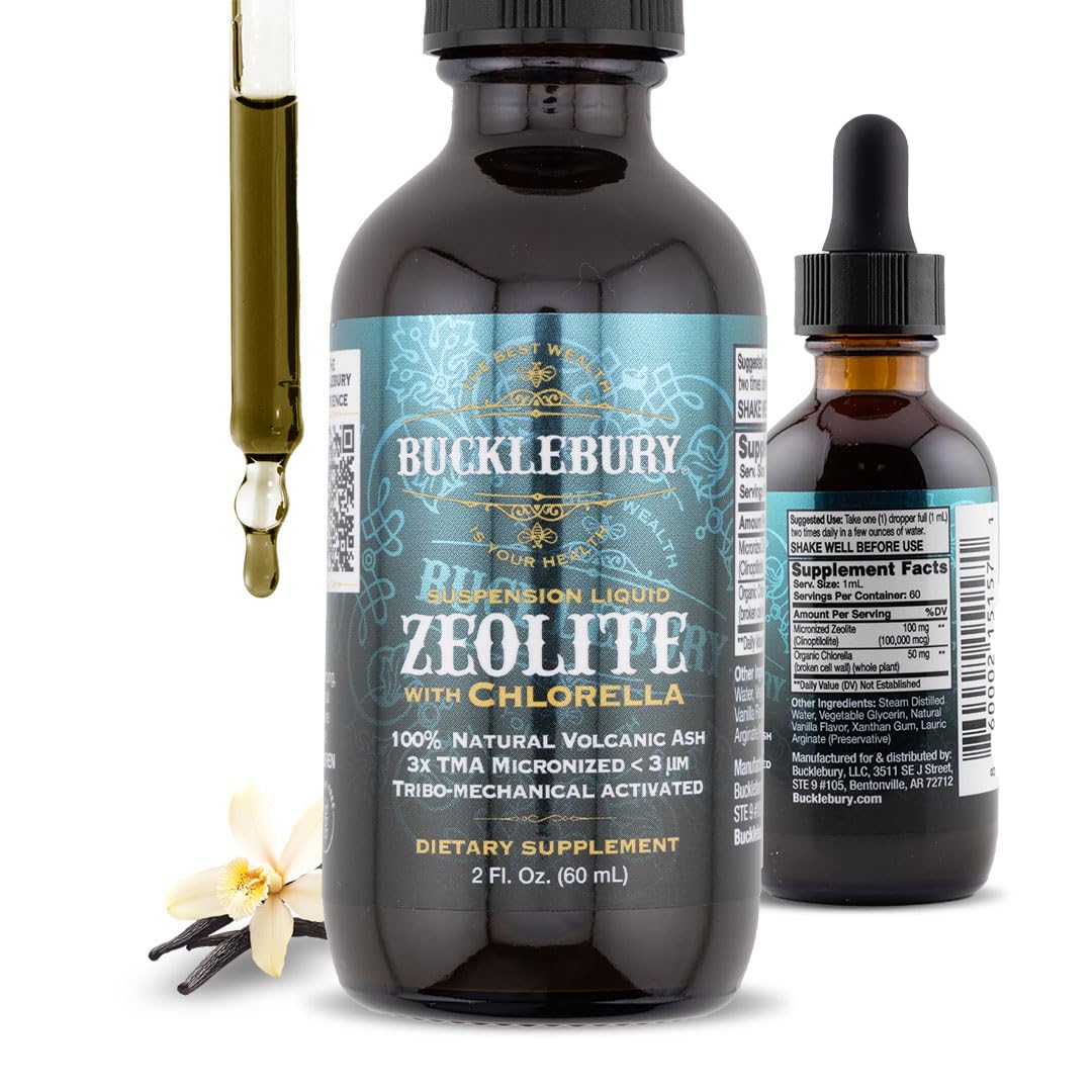 BUCKLEBURY Chlorella Liquid Suspension 28g front view