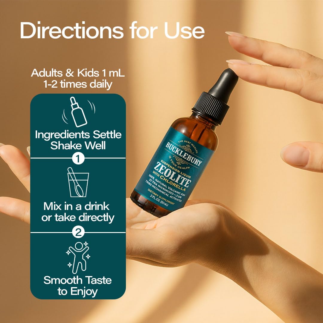 BUCKLEBURY Chlorella Liquid Suspension 28g ingredients list
