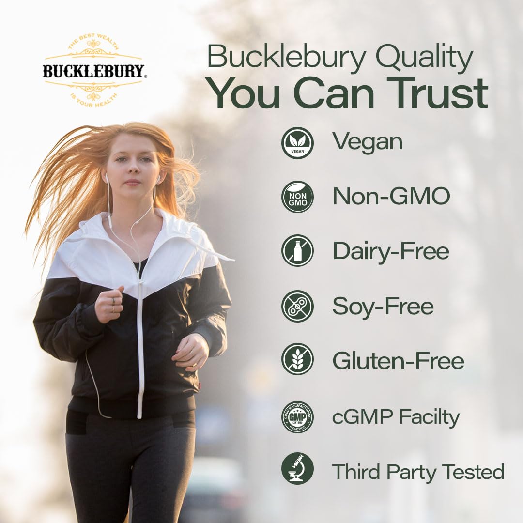 BUCKLEBURY Sea Moss Gummies 1750mg mixed berry flavour