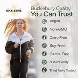 BUCKLEBURY Sea Moss Gummies 1750mg mixed berry flavour