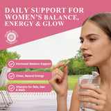 BudLive Beef Organ Supplement for Women bottle side view