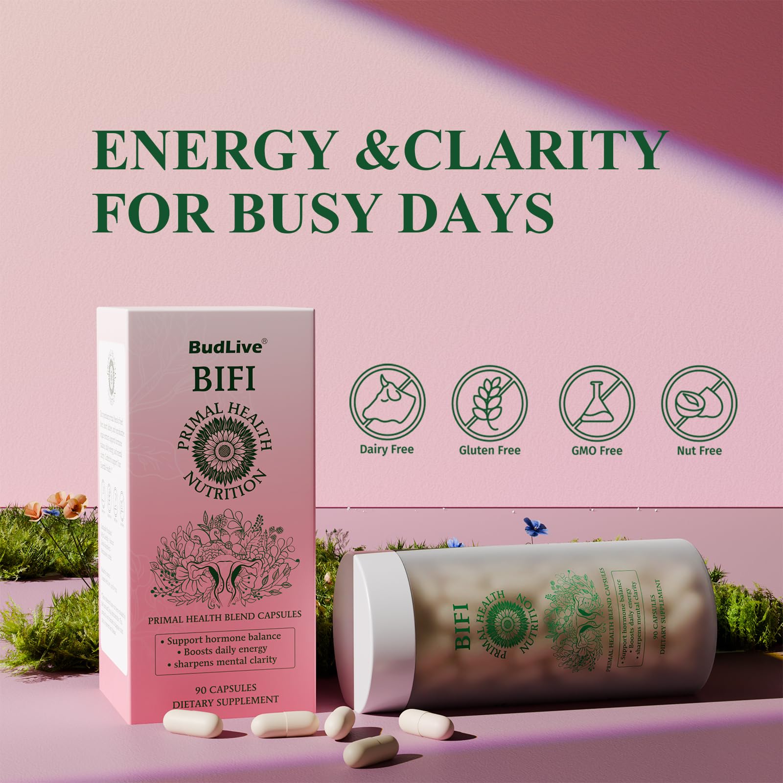 BudLive Beef Organ Supplement for Women ingredients list