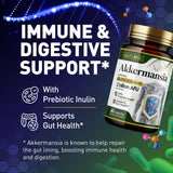 Built by Nature Akkermansia Probiotic Supplement bottle back view