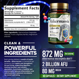 Built by Nature Akkermansia Probiotic Supplement on a kitchen counter