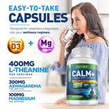 Built by Nature Calm+ Sleep Supplement Capsules close-up of capsules