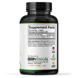 Built by Nature Iron Supplement tablets on a white background