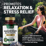 Built by Nature Magnesium Glycinate 1000mg bottle with a measuring spoon