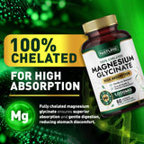 Built by Nature Magnesium Glycinate 1000mg side view of packaging