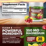 Built by Nature Magnesium Powder Cranberry Lemonade lifestyle shot