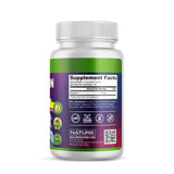 Built by Nature Melatonin 10mg Chewable Tablets back view