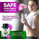 Built by Nature Milk Thistle Supplement 60 Capsules lifestyle scene