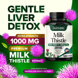 Built by Nature Milk Thistle Supplement 60 Capsules with packaging