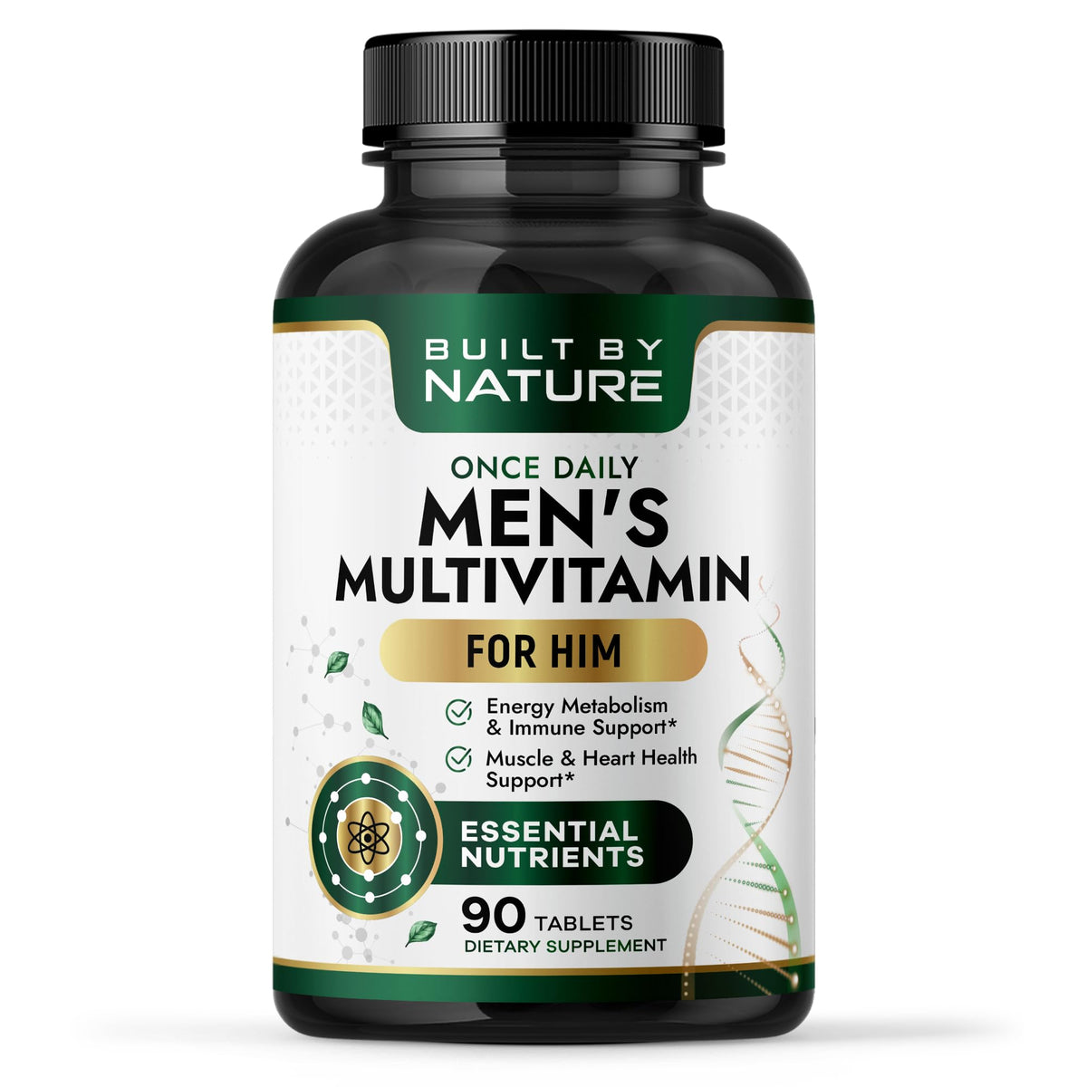 Built by Nature Multivitamin for Men front view packaging