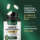 Built by Nature Multivitamin for Men side view packaging