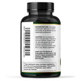 Built by Nature Zinc Gluconate 50 mg tablets on a wooden table
