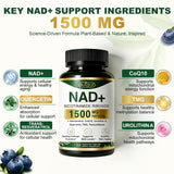 BUIUYLT Liposomal NAD+ Supplement bottle side view