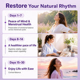 Bukouede Cortisol Supplements for Women, product dimensions
