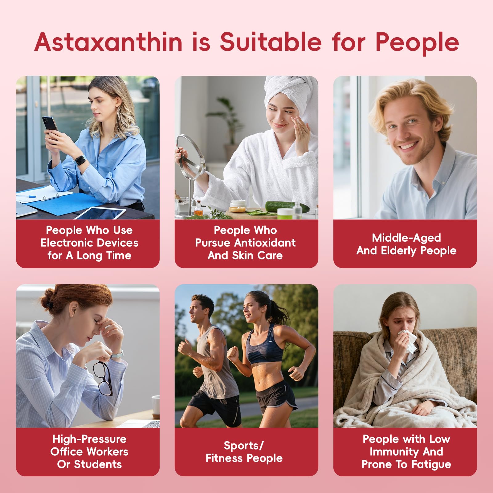 BULGOIRE Astaxanthin softgels with a measuring spoon