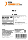 BulkSupplements 5-HTP Powder 200mg on a kitchen counter