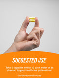 BulkSupplements Alpha Lipoic Acid 600mg capsules open bottle