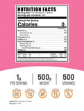 BulkSupplements Aspartame Powder 500g packaging