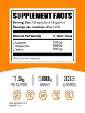 BulkSupplements BCAA Amino Acids Powder packaging