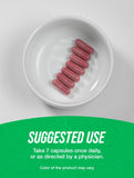 BulkSupplements Beet Root Capsules lifestyle image on a kitchen counter