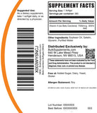 BulkSupplements Beta Carotene Softgels 25000IU bottle with softgels