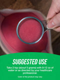 BulkSupplements Blackcurrant Powder 499g in a smoothie