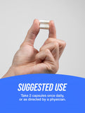 BulkSupplements Calcium Carbonate Capsules 500mg close-up of capsules