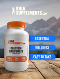 BulkSupplements Calcium Carbonate Capsules 500mg packaging details