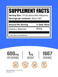 BulkSupplements Choline Bitartrate Powder 600mg packaging